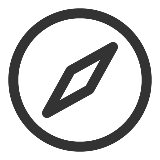 иконка compass, компас,