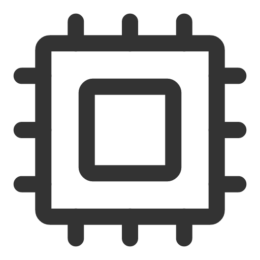 иконка cpu, чип,