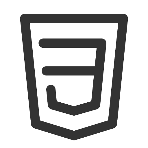 иконка css3,