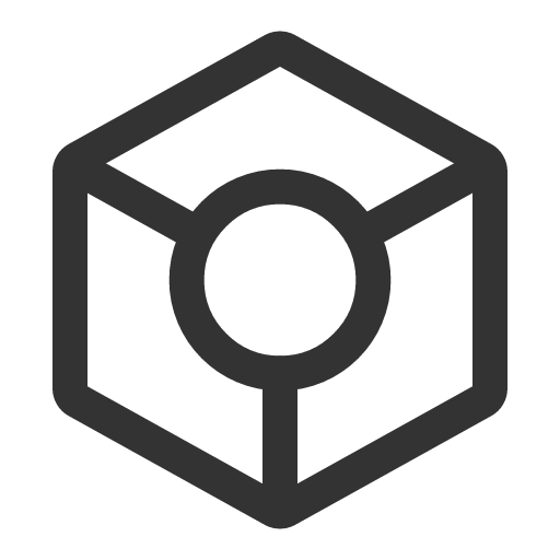 иконка cube hole, cube, hole,