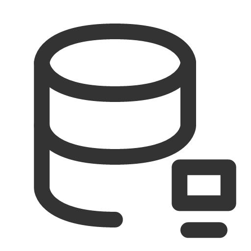 иконка database monitor, database, база данных, monitor, монитор,
