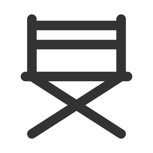 иконка director chair, director, chair, кресло,