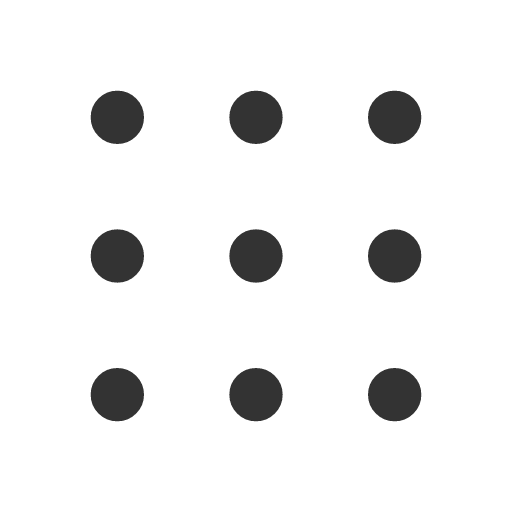 иконка dots grid 3x3, dots, grid, игра, 3x3,