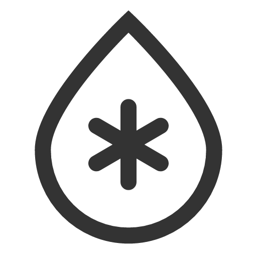 иконка droplet snow flake in, droplet, snow, погода, flake, in, увеличить,
