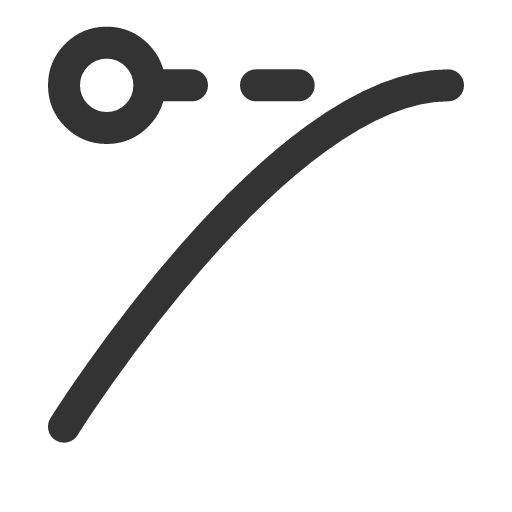 иконка ease out control point, ease, out, control, point,