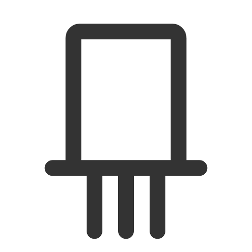 иконка electronics transistor, electronics, transistor,