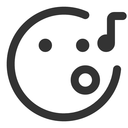 иконка emoji sing right note, emoji, sing, кошка, right, стрелка, note,