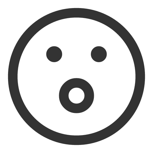 иконка emoji surprise, emoji, surprise, сюрприз,