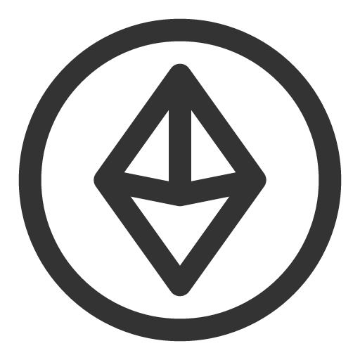 иконка ethereum circle, ethereum, circle,