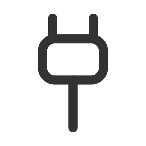 иконка ev plug, ev, plug, штекер,