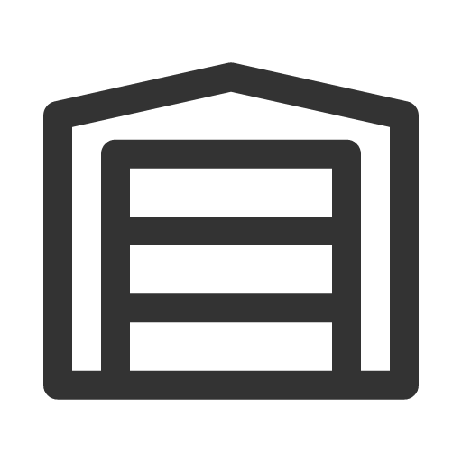 иконка garage, гараж,