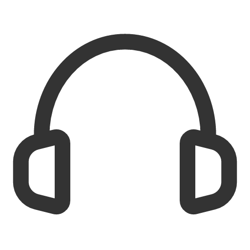 иконка headset, наушники,