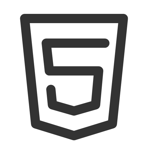 иконка html5,