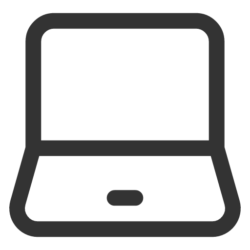 иконка laptop, ноутбук,