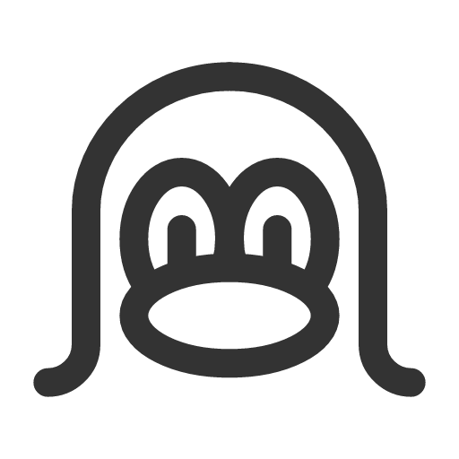иконка linux, пингвин,