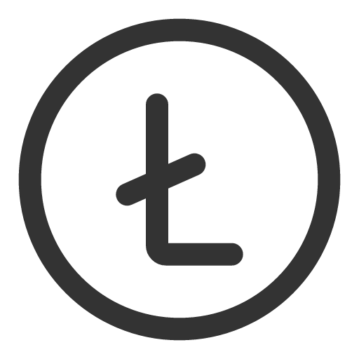 иконка litecoin circle, litecoin, circle,
