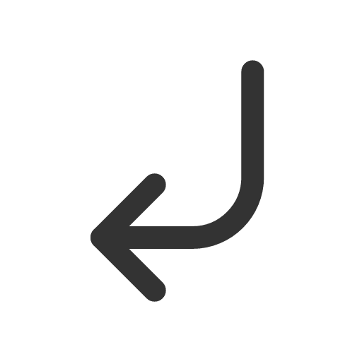 иконка long arrow down left, long, arrow, стрелка, down, left,