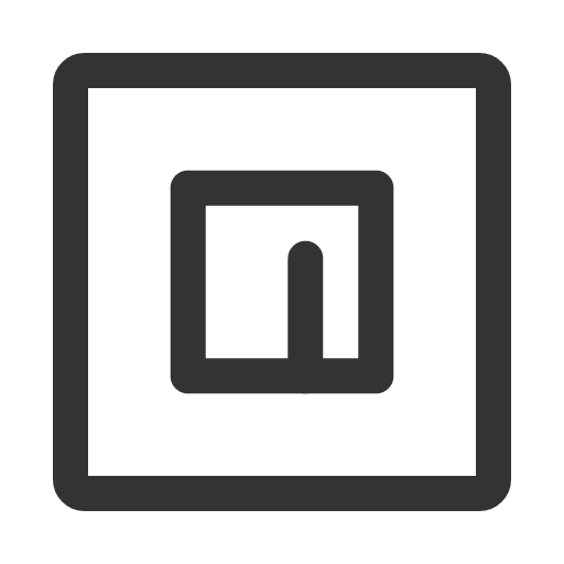 иконка npm square, npm, square,