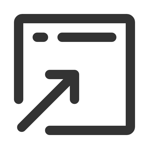иконка open in browser, открыть в браузере, open, in, увеличить, browser, браузер,