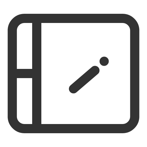 иконка pen tablet, pen, ручка, tablet, планшет,