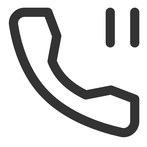 иконка phone paused, phone, телефон, paused,