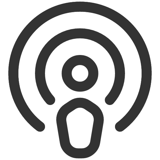 иконка podcast, подкаст,