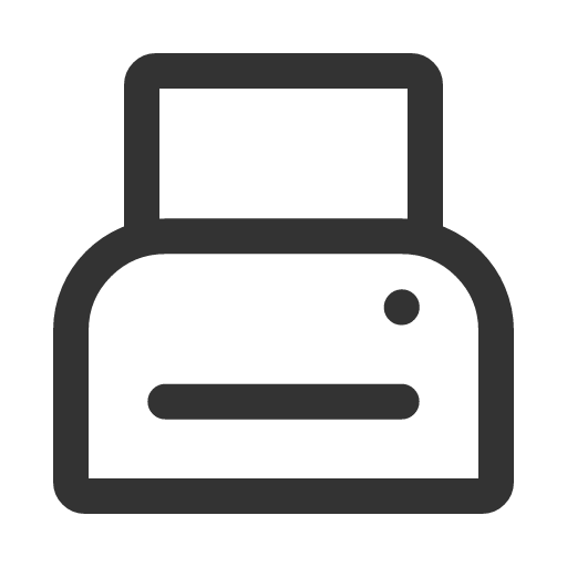 иконка printer, принтер,