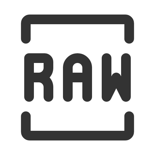 иконка raw format, raw, format,