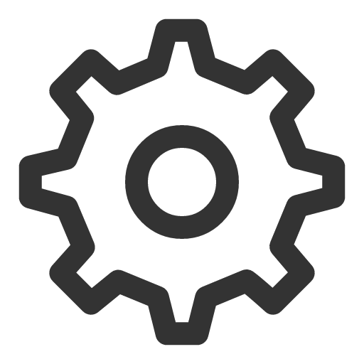 иконка settings, настройки,