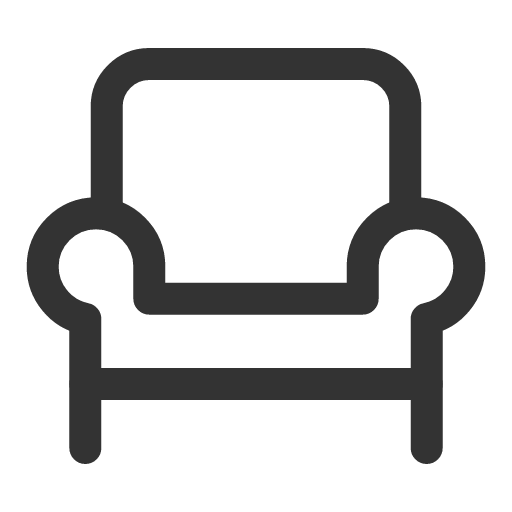 иконка sleeper chair, sleeper, chair, кресло,
