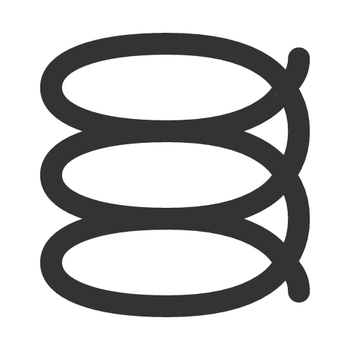 иконка spiral, леденец,