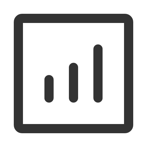 иконка stats up square, stats, статистика, up, стрелка вверх, square,