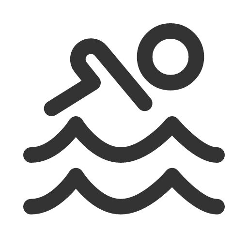 иконка swimming, плавание,