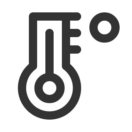 иконка temperature high, temperature, high,