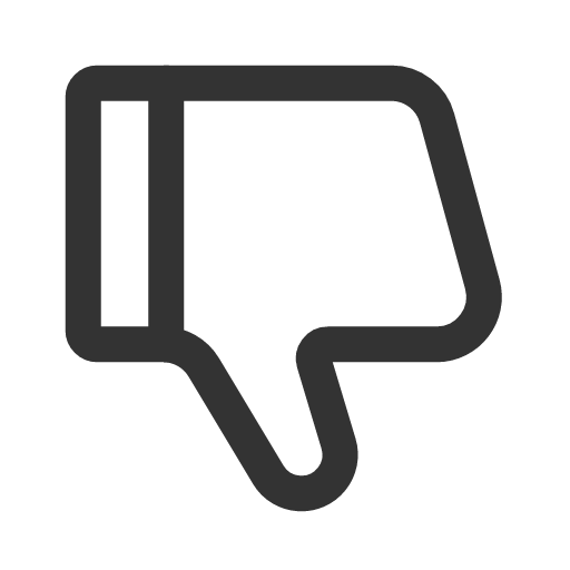 иконка thumbs down, thumbs, down, стрелка,