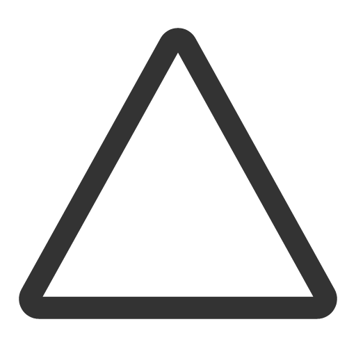 иконка triangle, треугольник,