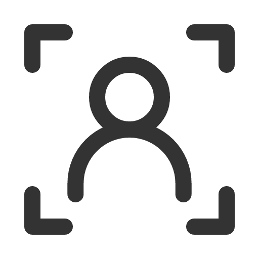 иконка user scan, user, пользователь, scan,