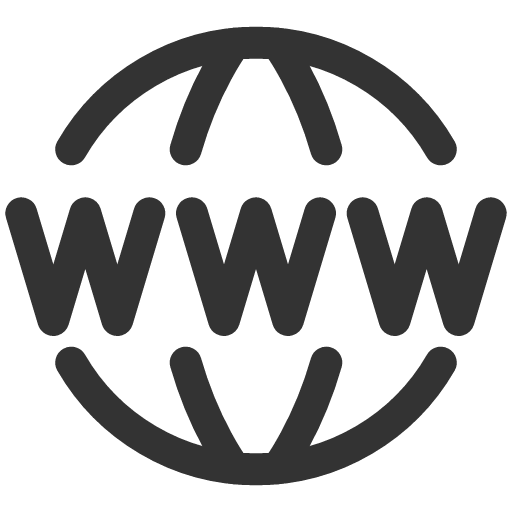 иконка www,