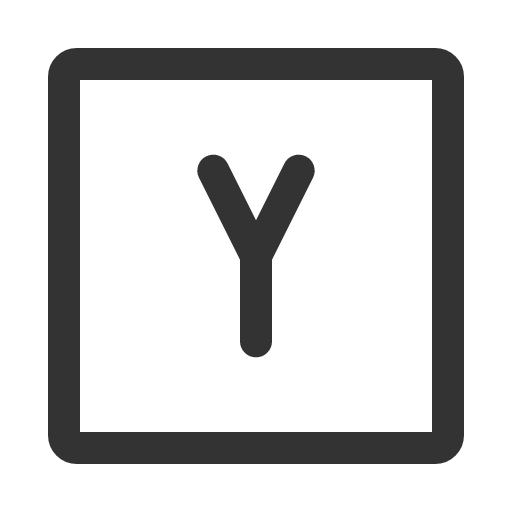 иконка y square, square,