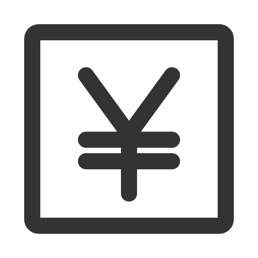 иконка yen square, yen, иена, square,