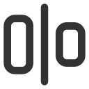 иконка align, horizontal, документ, justify, center