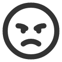 иконка angry, злой