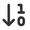 иконки arrow down 10, arrow, стрелка, down, 10