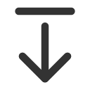 иконки arrow down from, arrow, стрелка, down, from