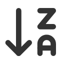 иконки arrow down za, arrow, стрелка, down, za
