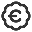 иконки badge euro, badge, бейдж, euro, евро