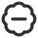 иконки badge minus, badge, бейдж, minus, минус