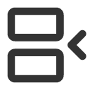 иконки between horizontal end, between, horizontal, документ, end