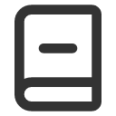 иконка book minus, book, книга, minus, минус