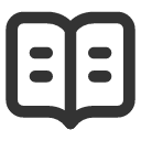 иконка book open text, book, книга, open, text, текст